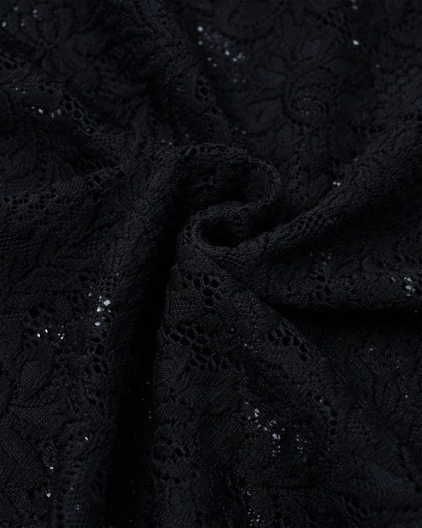 All Love Black Lace Jersey