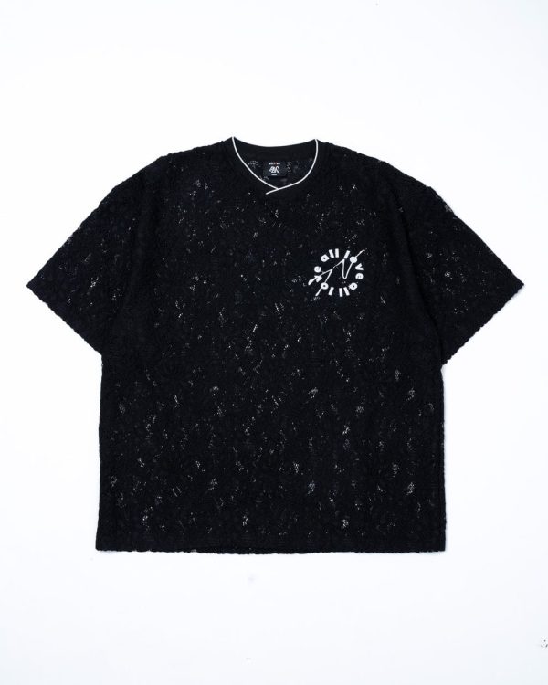 All Love Black Lace Jersey