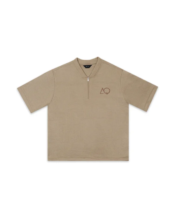 AQ Half Zipper Toffee (M/L)