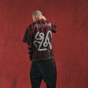 All Love Lace Red Stripe Jersey (M)