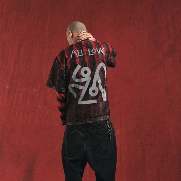 All Love Lace Red Stripe Jersey (M)