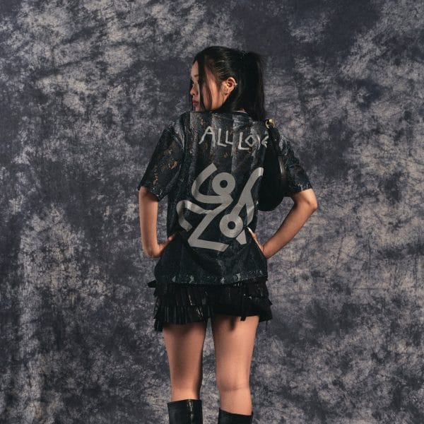 All Love Lace Black Stripe Jersey (M)