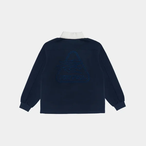 KRTKL-OUTLIER_CODE-REGALIA_POLO_RUGBY-BLUE-BACK_1_-MAY2026_1 Krtkl Regalia Polo Rugby Shirt Cobalt Blue (L)