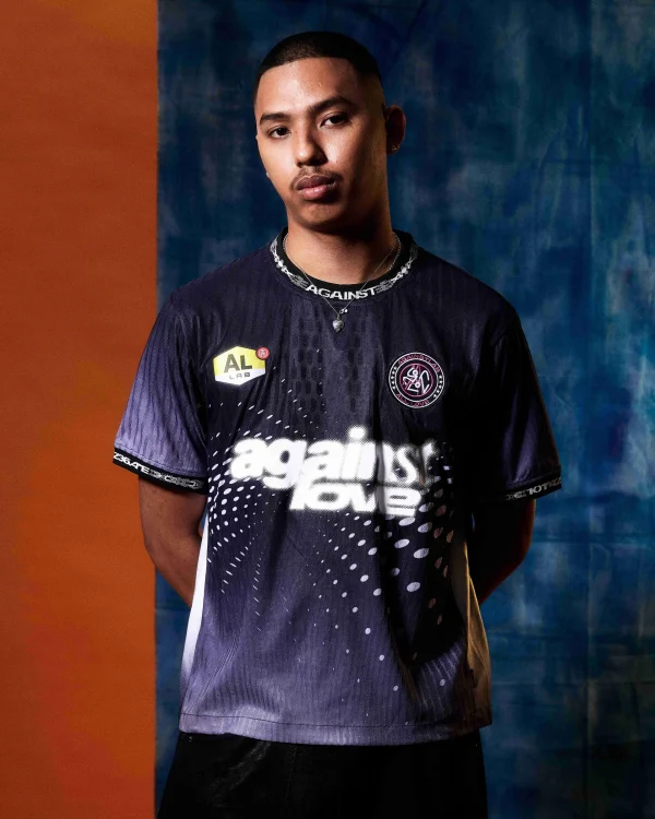 Against Lab x All Love Molecule Jersey Black