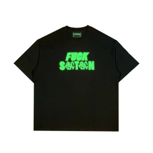 HARSHLOVE GLOW IN THE DARK FUCKSATAN TEE (M)