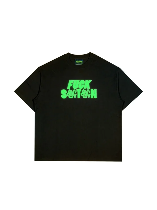 HARSHLOVE GLOW IN THE DARK FUCKSATAN TEE (M)