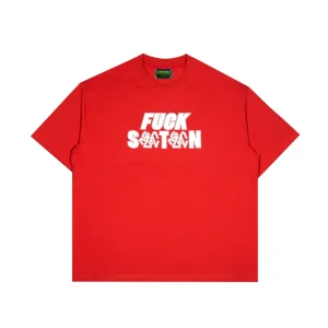 HARSHLOVE RED FUCKSATAN TEE (M)