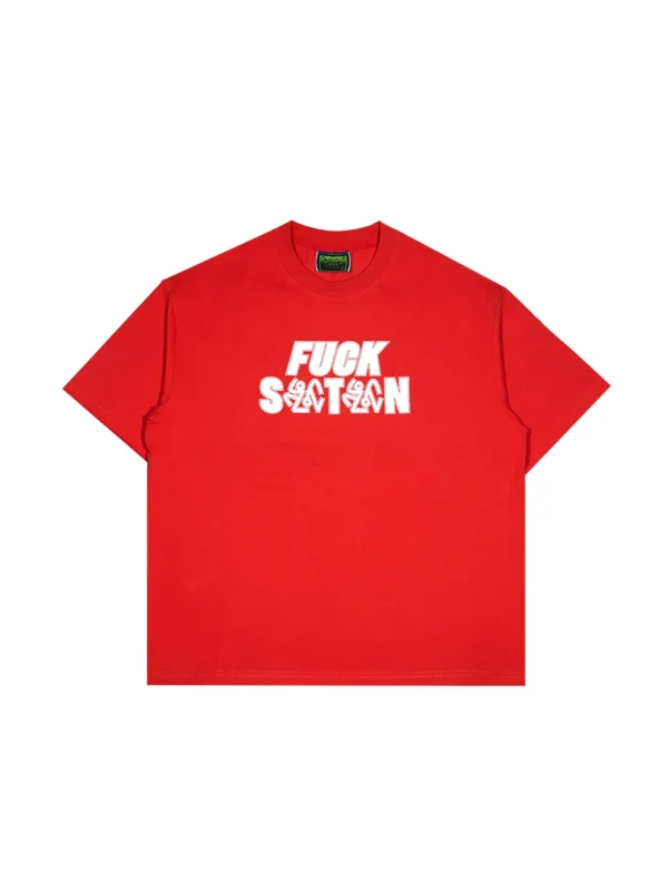HARSHLOVE RED FUCKSATAN TEE (M)