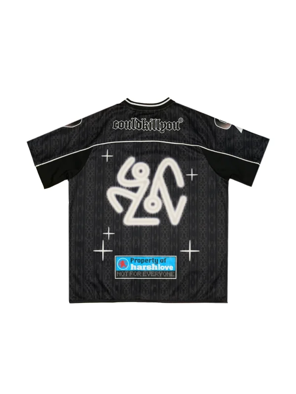 GhostJerseyblackback HARSHLOVE BLACK GHOST JERSEY (S)