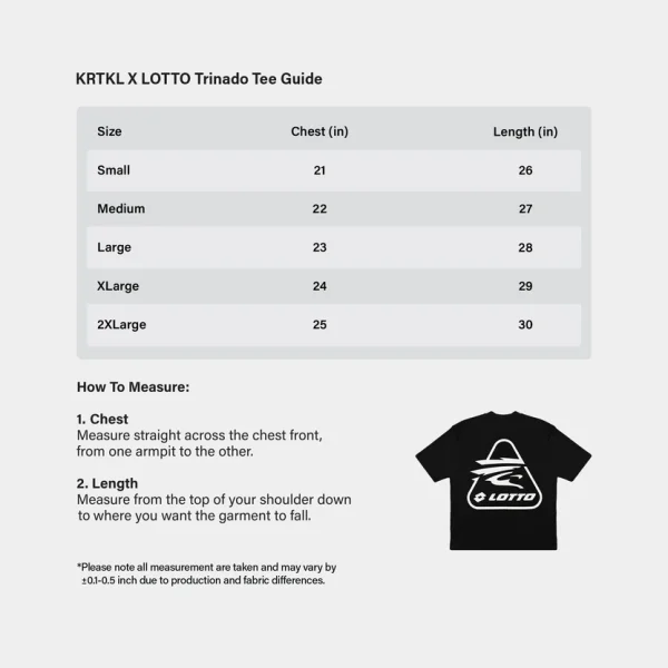 KRTKL X LOTTO Trinado Tee (Emerald Green) (M)