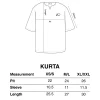 KURTA_SIZE_CHART AQ x PEAK.KL Tawahhum Kurta Blackpink (M/L)